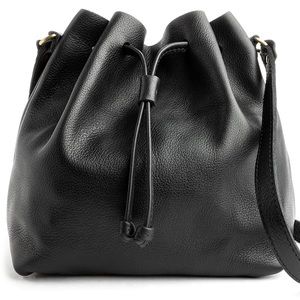 Portland Leather Bucket Bag NEW